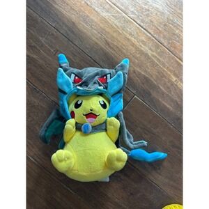 Pokemon Center Pikachu Lucario‎ Hat Plush Toy 2014